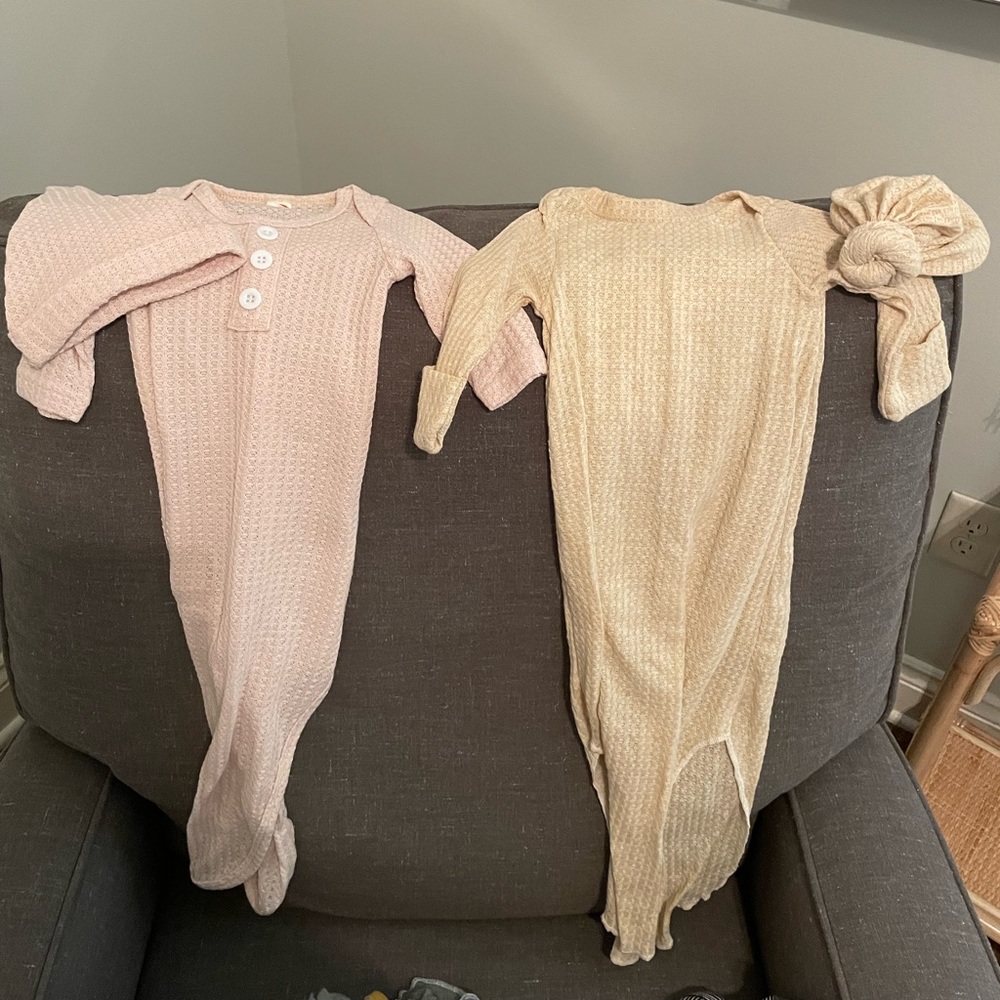 Newborn gowns